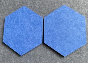 Wholesale EN13501 12mm Hexagon Sound Absorbing Wall Tiles Decorative Eco Friendly For Sound Studio from china suppliers