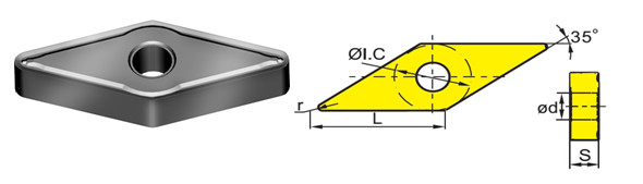 SNMG120408R,Wear Resistance Tungsten Carbide Inserts With 100% Virgin Material Powder