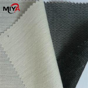 Wholesale White 40Dx150D Suit Fusible Interlining Fabric from china suppliers