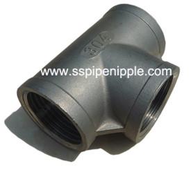 Wholesale High Strength Stainless Steel Equal Tee Good Ductility Long Working Life from china suppliers