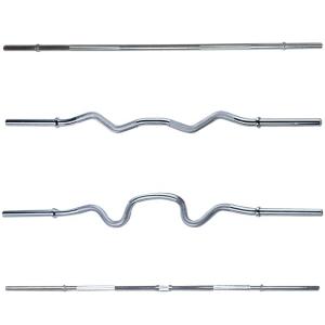 Wholesale Multifunctional Curve Weightlifting Straight Bar Unisex Olympic Barbell Weight from china suppliers
