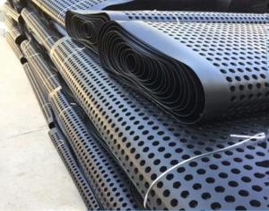 Wholesale Black White Dimple Plastic Drainage Board For Roof Greening Waterproofing from china suppliers