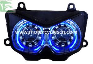 Wholesale Motorcycle Parts 08-12KAWASAKI-NINNJA ZX250R Head Light HID Drag Racing Original Head Ligh from china suppliers