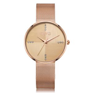 Wholesale Japan Movt Quartz Stainless Steel Back Ladies Wrist Watch Water Resistant from china suppliers