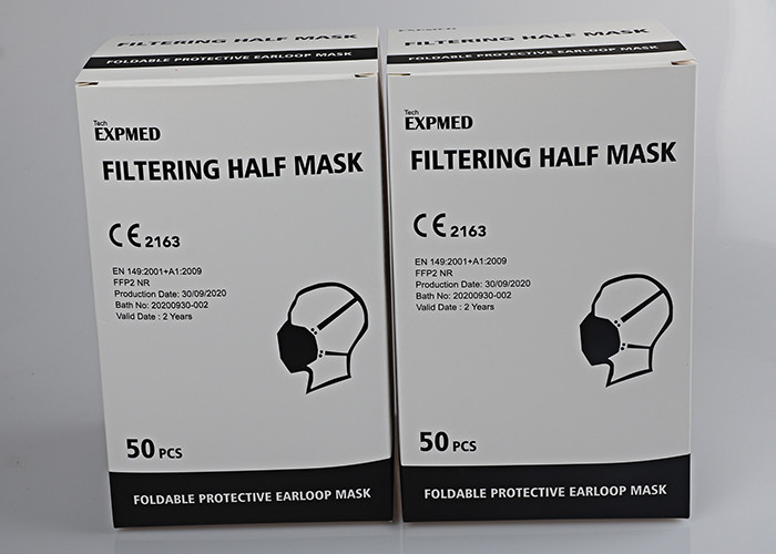 Vertical Fold Flat Earloop Procedure Masks Personal Protective Anti Virus