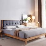 Nordic Style Bed Frame King Size Adult Loft Bed