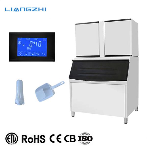 800kg Daily LZ-1600 Air Cooled Granular Ice Machine for Food Storage Big