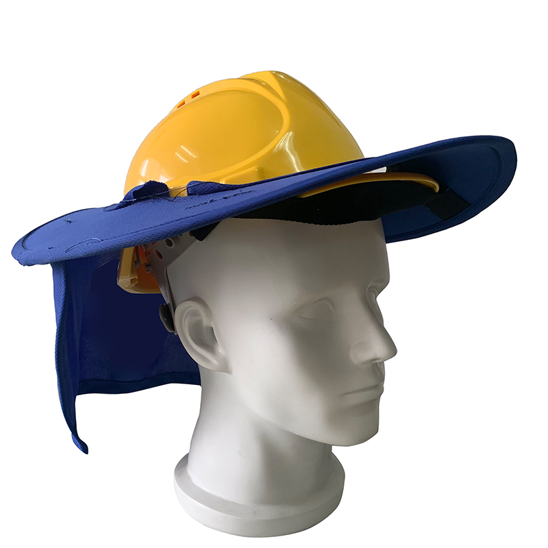 Neck Protector Size 35 x 19 cm Sunshade Helmet Curtain for Breathable Sun Protection
