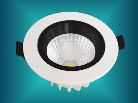 9W LED COB Down light Beam Angle 120 degree anenerge Diameter100*Height65mm,Cut hole 75-80mm