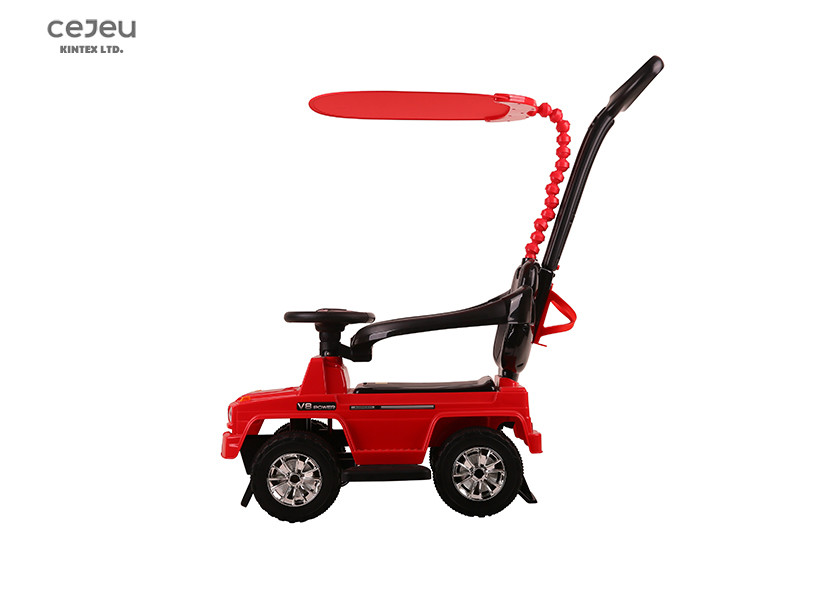 95*44*91CM Childs Push Along Car EN71 Hand Push Car Storage Under Seat