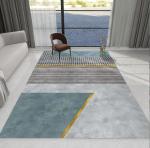 Rectangle Polyester Fiber Living Room Floor Carpets Household Absorption Bedroom
