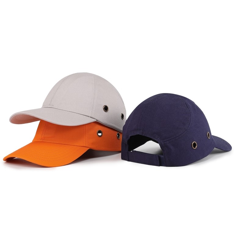 Custom 7cm Visor Safety Bump Cap With Cotton Polyester