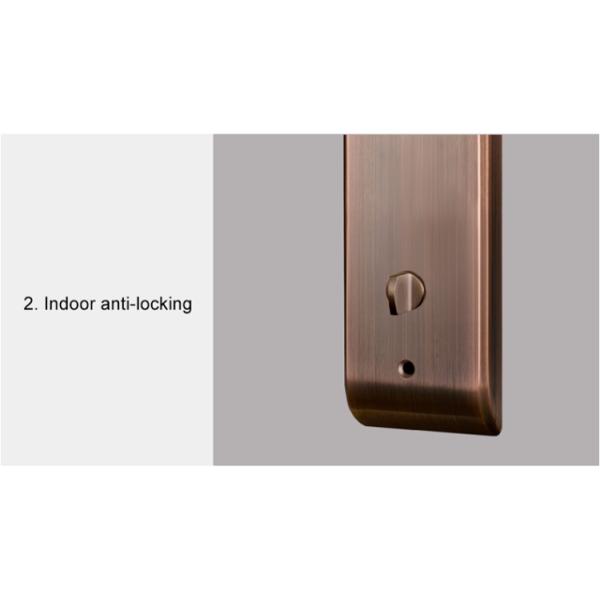 Energy Saving Hotel Door Locks , Controllable Hotel Card Reader Door Locks