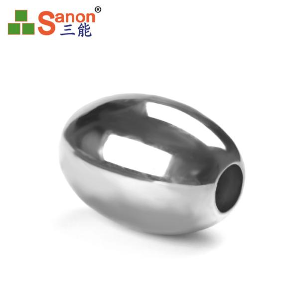 Drilled Hole hollow steel balls spheres 50.8mm SS304 / 316 AISI ASTM DIN