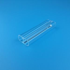 Wholesale Clear Laser Spare Parts Circular Double Holes Quartz Laser Glass Tubes from china suppliers
