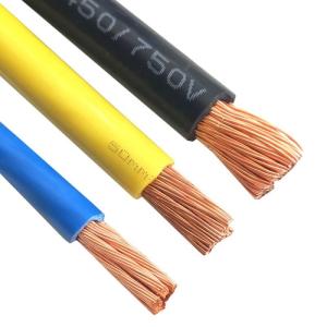 Wholesale Single Core Copper PVC Electrical House Wiring Electric Wire Cable 1.5mm 2.5mm 4mm 6mm from china suppliers
