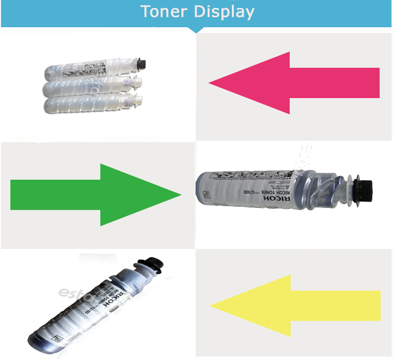 Aficio 1515 Copier 1270D Ricoh Toner Cartridge / Ricoh Black Toner
