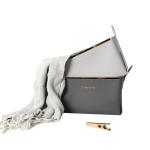 Convenience Stores Foldable Clothing Leather Basket Storage Box Desk Organizer
