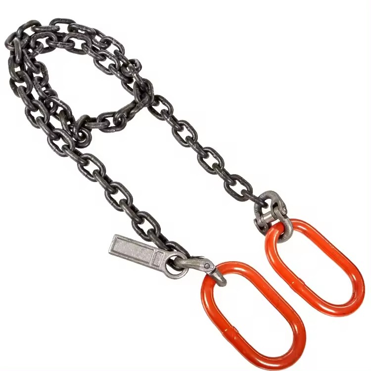 Heavy Duty G100 Alloy Steel Chain Sling with Adjustable Function and Welded Structure
