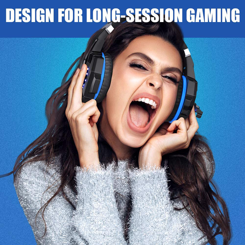 G9000 Max Headphone 7.1 Noise Canceling Gaming VR Headset Wired LED Design For PS5