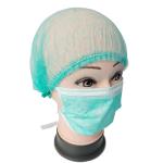 Hospital Disposable Mob Caps For Medical Surgical Doctor Nurse Using