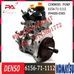 SAA6D125E-3 Diesel Injection Pumps For KOMATSU PC450-7 6156-71-1112 0940000383