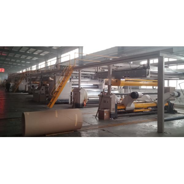 32m Long Corrugated Machine Spare Parts Production Line 3.6m Width