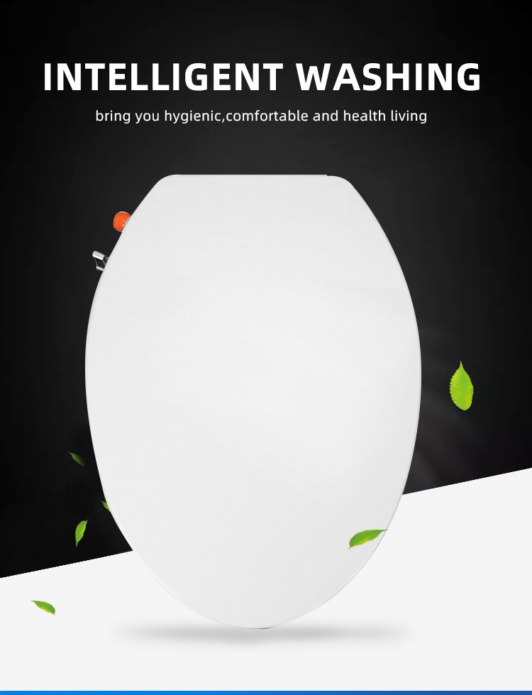PP Material Smart Bidet Toilet Seat Cover 473.5*370.5*62.5mm For Female Cleaning