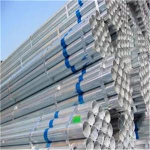 Wholesale DX51D Z120 Decorative Galvanized Pipe 8m Length ERW Round Steel Tube For Industry from china suppliers
