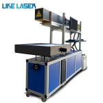 80W 100W 130W CO2 Galvo Laser Marking Machine for Glass Tube Ceramics Crystal