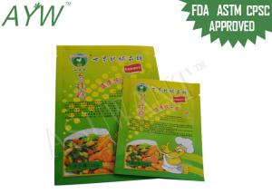 Wholesale Food ingredient packaging Plastic Pouches Moisture Proof , Zip lock Bag Stand from china suppliers