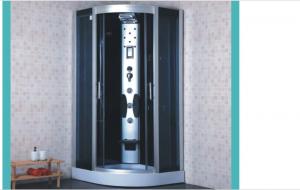 China Glass Door Whirlpool Steam Shower Cabin With Bath European Style on sale