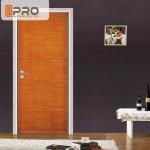 Modern Aluminum MDF Interior Doors For Home / Hotel And Apartment