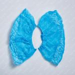 Now Woven Disposable Shoe Covers Liquid Resistance Anti - Slip Dirt Proof