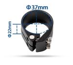 Mountain Road Bicycle Seat Clamp 7075 T6 Aluminum Alloy Black
