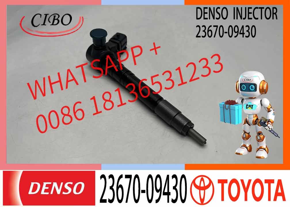 New Common Rail Fuel Injector 23670-09430 23670-0E020 For Toyo-Ta Hilux 2GD-FTV