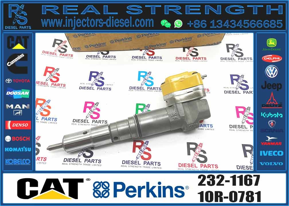 Excavator Parts 3116 Engine Injector232-1168 2321 0R-302 0R-8477 0R-3190 0R-8473 4P-2995 232Fuel Injector For Excavator