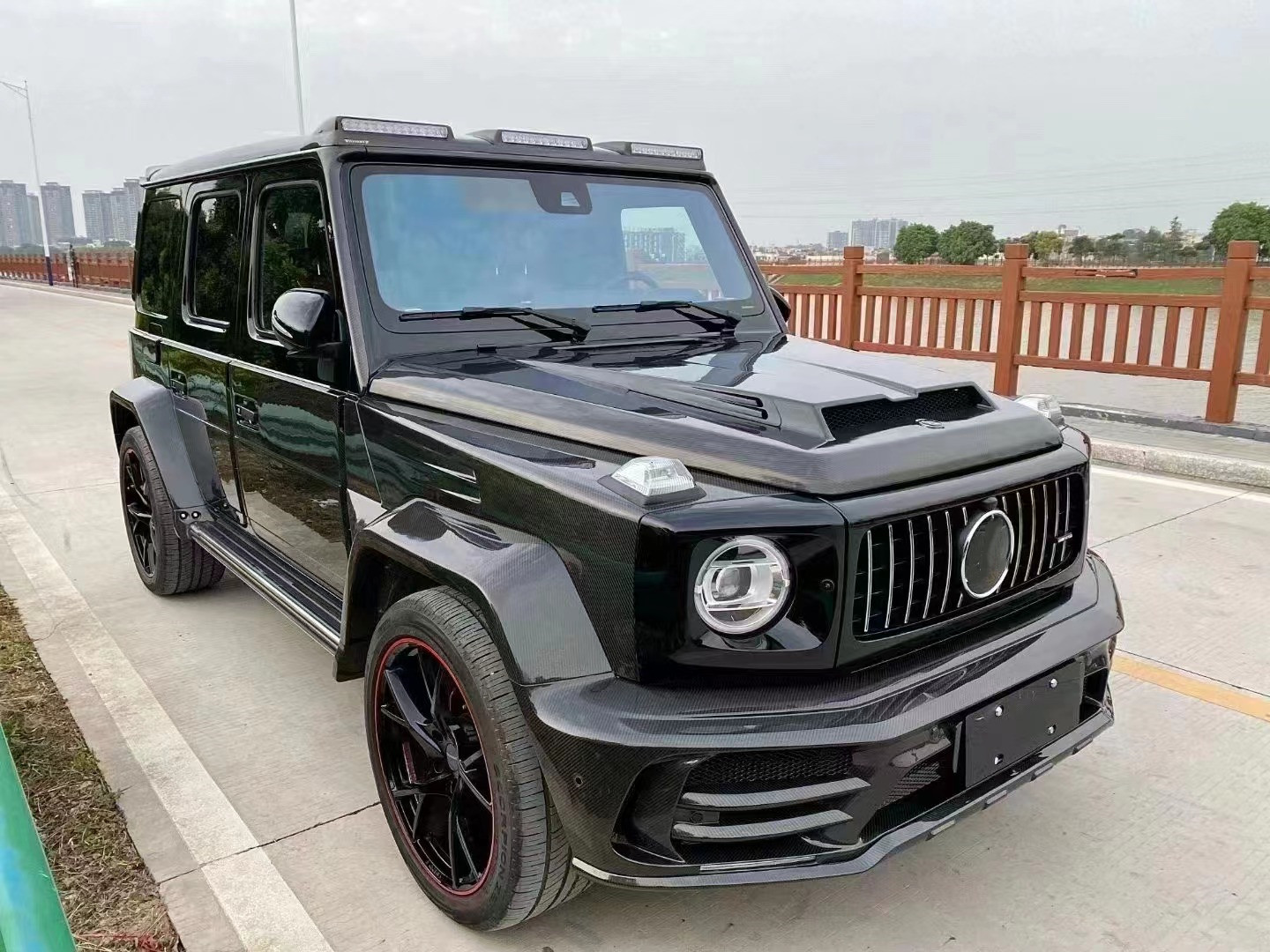 Auto Parts for Mercedes W464 G500 G550 G63 Body Kit W464 G500 G550 G63 Upgraded MSY Style Carbon Fiber Body Kit