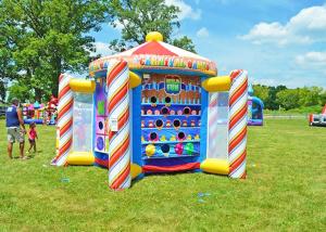 Wholesale Colorful Sports Carnival Games , Inflatable Outdoor Games For Children Adult from china suppliers