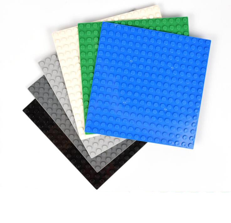 MOC compatible with legoingly assembly brick 16X16 dots bottom base plate building block