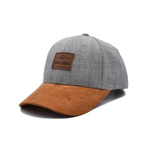 Wholesale Customizable Embroidered Baseball Caps Cotton Twill Fabric from china suppliers
