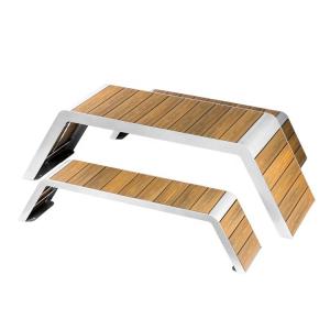 Wholesale SGS Approved Park 200*65*75cm Picnic Table Bench Set from china suppliers