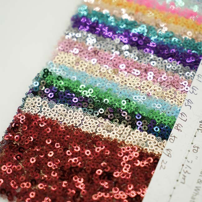 Curly Grain 0.3 Sequins Fabric Garment Shiny Bag Shoes Aeccossories