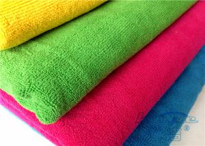 Wholesale Eco Friendly 100% Polyester Microfiber Cleaning Cloth Super Comfortable 12” x 12” from china suppliers