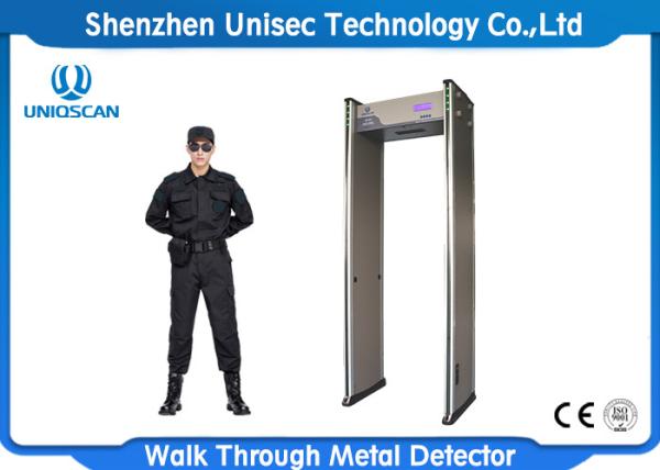 Hotel Door Frame Metal Detector , Walk Through Metal Detector With Fireproof