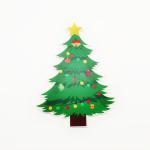 SGS Light Duty Merry Christmas Indoor Sign Window Stickers