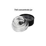 7ml Child Resistant Concentrate Container Clear Glass Jar for Wax Dab Oil