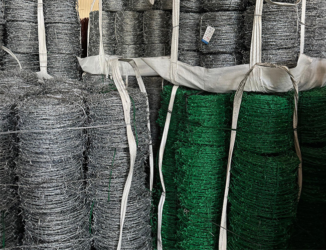 Rust Resistance 3or 4inch Barb Distance Double Strand Reverse Twist Barbed Wire