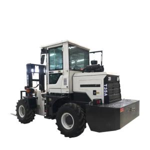 Wholesale Diesel Powered Industrial Truck , Heavy Construction Forklift Truck Manufacturer from china suppliers