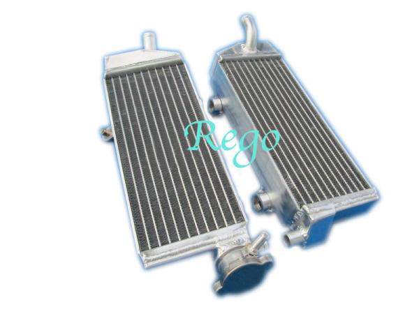 Customized Aluminum Motorcycle Radiator for KTM SXF250 2007 , Motorbike Radiator